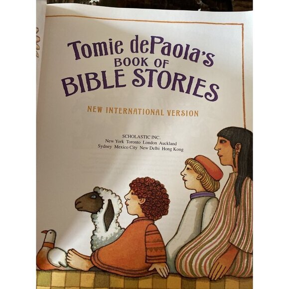 Tomie dePaola's Book of Bible Stories: New International‎ Version - Picture 2 of 9